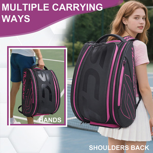 Nouveau sac à dos grande capacité avec double bretelles - sac de tennis multifonctionnel - sac de pickleball multifonctionnel - Product Image 3