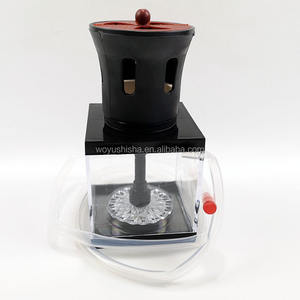 Shisha de narguilé acrylique en aluminium de bon goût pour fumer la narguilée Sheesha <span class=keywords><strong>Chicha</strong></span> tabac Cigarette Night Club Bar Lounge Party KTV - Product Image 2