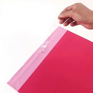 Bolsa de Correo Ecológica 100% Biodegradable, Bolsa de Envío Resistente con Logotipo Personalizado, Bolsa de Correo Roja con Adhesivo Fuerte - Product Image 4