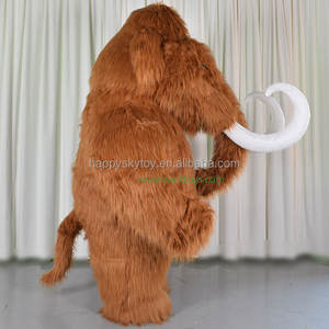 Mammut <span class=keywords><strong>Manny</strong></span> Mascotte Mascotte Abito per Eventi Cosplay Prestazioni 2m/2.6m/3m Gonfiabile Mammut Costumi Tuta - Product Image 1