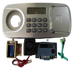 בטוח מנעול עם נדנדה בורג LCD תצוגת סיסמא שילוב מנעול ממונע בטוח הלבשה מנעול סיסמא פנל