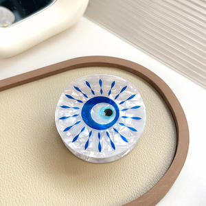 Pinza de Pelo Personalizada de Acrílico con Ojo de Diablo, Diseño Único de Tiburón para Mujer - Product Image 4