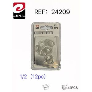 Mnj Transparent Faucet Gaskets 1/2 Inch 12 Pieces For Bathroom Fixtures - Product Image 3