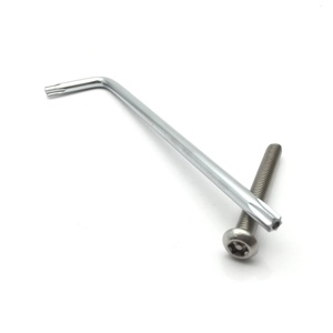 Embout de tournevis en acier allié CRV de type L <span class=keywords><strong>Torx</strong></span> T10 T15 T20 avec trou pour vis antivol - Product Image 3
