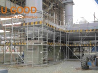 Sistema de Andamios de Acero Inoxidable con Anillo de Bloqueo, Postes Ajustables para Construcción y Encofrado