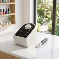 Machine à ongles professionnelle en plastique certifiée CE 85W 40000 tr/min pour manucure, pédicure et polissage (compatible JD7G)