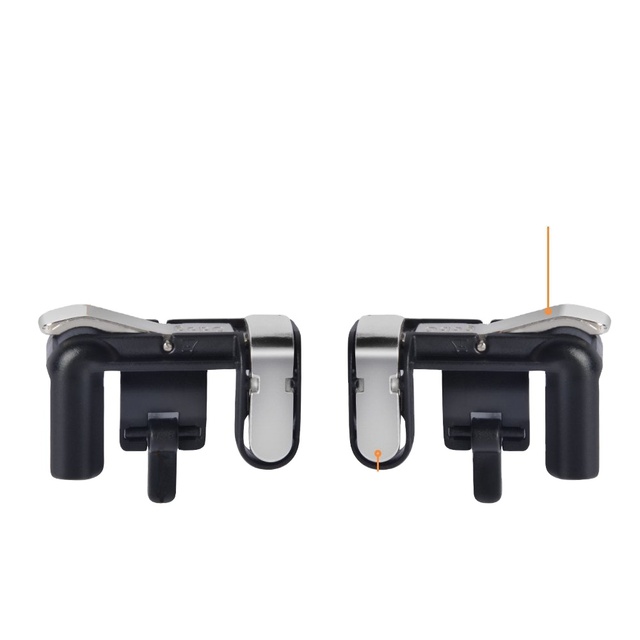 Mobile Game Fire Button Aim Key Smart Phone Mobile Game Trigger L1R1 Shooter Controller Metal Screw Version for PUBG