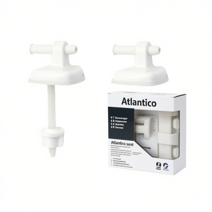 Kit de bisagras de repuesto para asiento Atlantico, color blanco, paquete de 2 - Product Image 3
