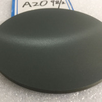 Cible de pulvérisation AZO 99,99% ZnO/Al2O3 98/2wt% en disque, taille personnalisée pour la recherche universitaire