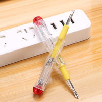 Crayon de test de marque personnalisé de haute qualité 2026 avec tête de coupe remplaçable, portable, 13,2 cm, indicateur lumineux