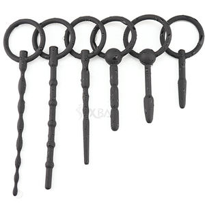 SEXBAY colokan uretra silikon untuk pria mainan seks penghalang uretra mata kuda mainan seks 6 ukuran untuk pria - Product Image 5