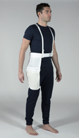 Support de poche pour cathéter de haute qualité - Matériau médical durable, conception pliable à 1 compartiment, modèle pour usage domestique PMEDICALJOY01