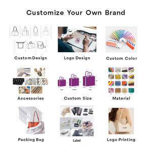 Custom Size Pattern Cotton <b>Canvas</b> <b>Bags</b> Handle Shoulder <b>Bag</b> Carryall <b>Large</b> <b>Canvas</b> Tote <b>Bags</b> With Printed Logo for Shopping Travel - Product Image 3