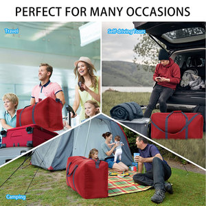 Sac de sport en nylon pour activités de plein air, voyages et entraînements, nouveau style, couleur unique, capacité 30-40L, personnalisable - Product Image 6