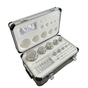 Pesas de Calibración de Laboratorio Veidt E2 F2 M1 de 1 mg a 1 kg, Juego de Placas Ranuradas de Acero Inoxidable, Peso Estándar para Calibración E2 - Product Image 6