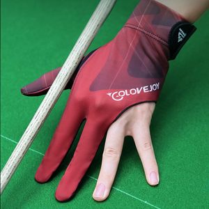 ถุงมือบิลเลียดวินด์เดิลสำหรับมือซ้าย 3 นิ้ว สีแดง ผ้าสแปนเด็กซ์ สำหรับผู้ชาย สนุกเกอร์ คิว สปอร์ต - Product Image 2