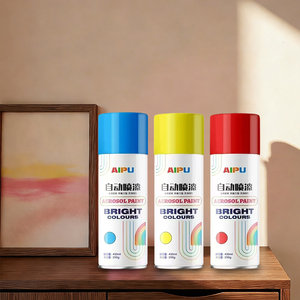 <span class=keywords><strong>Peinture</strong></span> en spray multi-usages personnalisée pour jantes, effet graffiti, argent métallisé, bleu, noir, texture pierre, pointe dorée mate, scellant céramique - Product Image 2