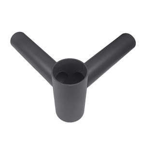 Vòng ánh sáng cực Top tenon Adapter với 120 ° cánh tay ngang cho 3 LED bãi đậu xe shoebox đồ đạc - Product Image 2