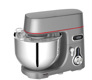 Batteur sur socle planétaire robuste 7L 1800W, tête inclinable, en aluminium moulé sous pression, 6 vitesses, multifonctionnel, mélangeur de <span class=keywords><strong>cuisine</strong></span> OEM - Product Image 1