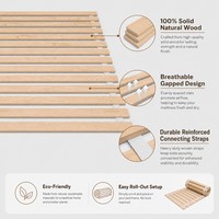 Panneau de lit de remplacement YX Brand YX-006K, personnalisé en usine, moderne, écologique, en bois massif pour support de sommier de lit