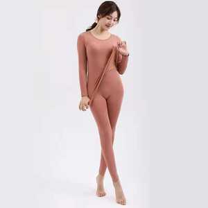 Biancheria Intima termica Delle Donne Set di Biancheria Intima Termica Senza Soluzione di Continuità Traspirante Abbigliamento Termico - Product Image 5