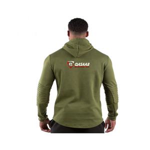 Sudadera con capucha de felpa de algodón extragrande de felpa francesa para hombre, diseño con cremallera y logotipo personalizado, moda otoño-invierno 2026, venta al por mayor - Product Image 6