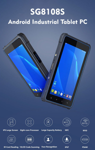 8-inch hiệu suất cao Android 10 <span class=keywords><strong>Tablet</strong></span> <span class=keywords><strong>PC</strong></span> với NFC/HF/UHF <span class=keywords><strong>RFID</strong></span> <span class=keywords><strong>Reader</strong></span> Octa-core MTK Bộ vi xử lý công nghiệp Android <span class=keywords><strong>Tablet</strong></span> - Product Image 5