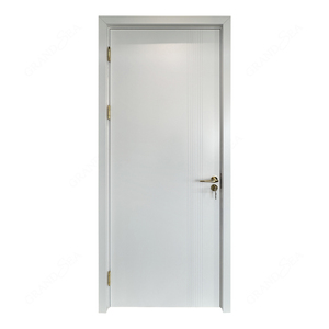 Puertas de Madera de Roble Blanco Americano para Oficina Comercial, Puertas Precolgadas de Madera Dura de Nogal, HDF y WPC para Casa - Product Image 2