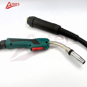 Chất Lượng Cao Tương Thích Sử Dụng Châu Âu 24kd Mig CO2 Hàn Ngọn Đuốc 3 4M 5M Chiều Dài Cáp Làm Mát Bằng Không Khí Hàn Euro 24kd Hoàn Chỉnh Ngọn Đuốc - Product Image 3