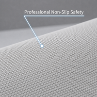 Tapis de salle de bain en chenille haute densité 2200 GSM, antidérapant, absorbant, lavable, doux et moelleux en microfibre, pour la vente en gros aux supermarchés