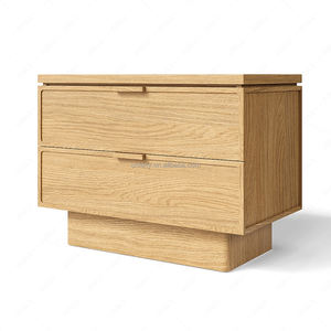 Роскошная кровать размера «<span class=keywords><strong>King</strong></span>-Size» FERLY с тумбочкой, современная деревянная мебель для спальни - Product Image 6