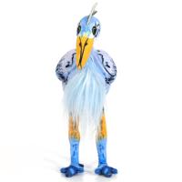 Peluche héron bleu en coton PP, personnalisable, jouet en peluche héron bleu simulé, vente chaude