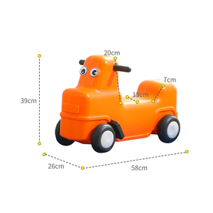 Hot Selling Children Kindergarten Plastic Ride on Toy <strong>Cars</strong> Kids Track Roller coaster Three-stage Scooter Plastic <strong>Car</strong> for Baby - Product Image 3