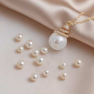 מפואר 13.56mhz nfc imitation פנינה שרשרת תליון חדש נירוסטה מתנה תכשיטי חג המולד שלה תכשיטי חג המולד שלה - Product Image 4