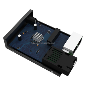 Convertidor de Fibra Óptica Ethernet 1SC con 2 Puertos RJ45, 10/100/1000Mbps, Personalización OEM para CCTV FTTH - Product Image 3