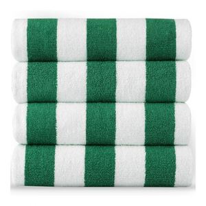 Serviette de plage sur mesure Color Hotel, 100% coton doux, motif rayé tendance, super absorbante, livraison rapide - Product Image 4