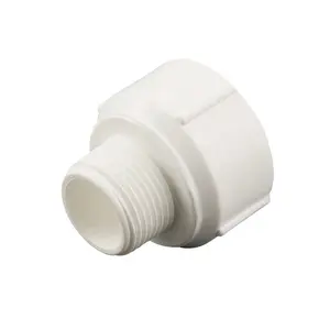 Custom Plastic ppr full thread Reducer coupling Pipe Fitting Mold recycled plastic injection molding part