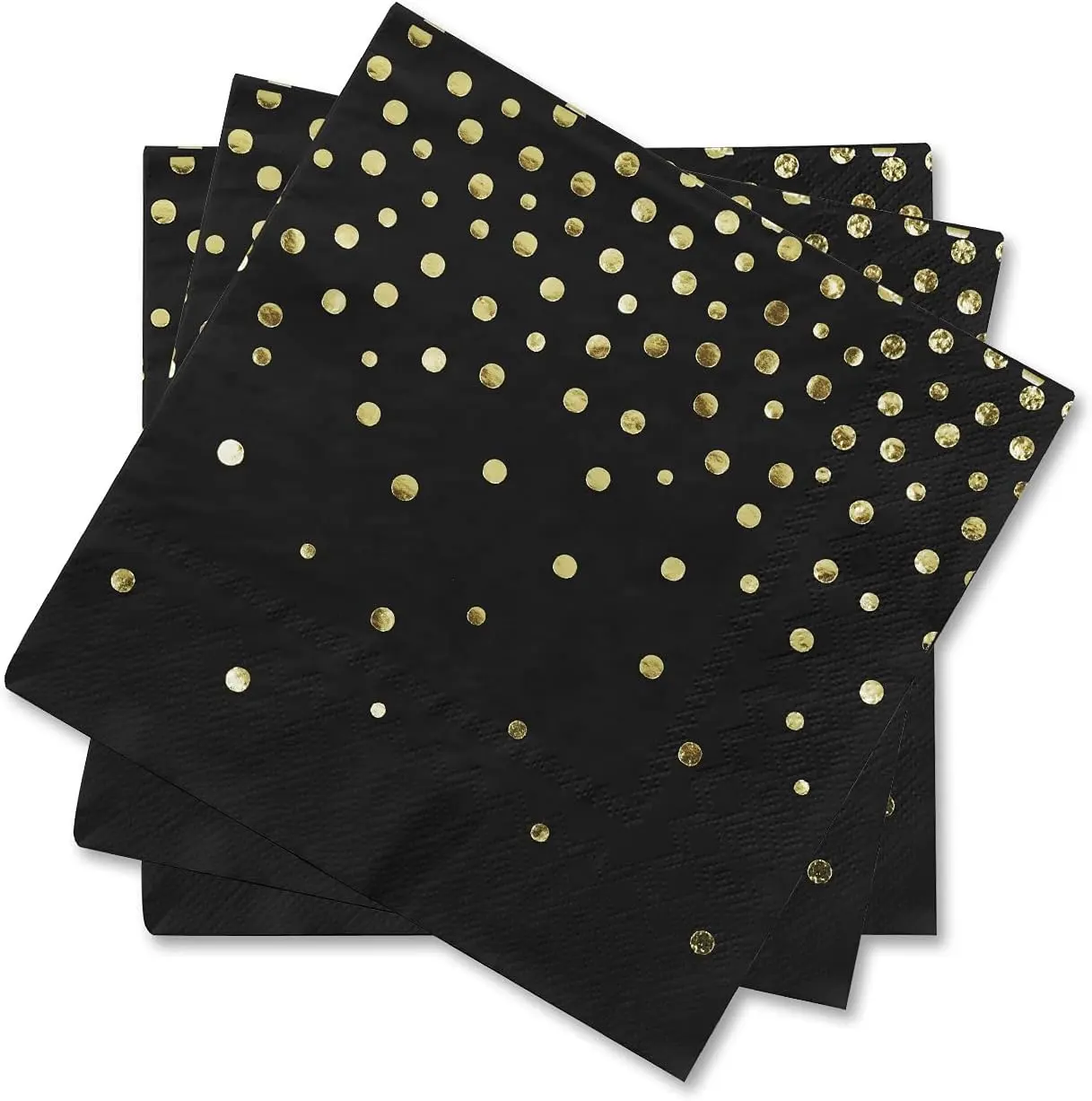 Servilletas de papel impresas personalizadas servilletas color doblado fiesta negro airlaid cena servilleta papel de seda con logotipo