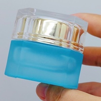 Ensemble de cosmétiques 100ml 40ml bouteille de Lotion de tête de pompe à pression 50g pot de crème bouteilles en verre d'essence pour les soins de la peau