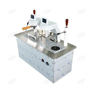 Two Group Desktop Espresso Commercial Coffee Machine/under Counter Coffee Machine