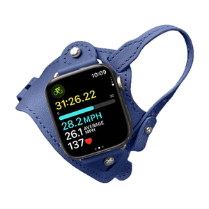 Correas de Reloj de Cuero Genuino de Primera Calidad, Modernas, Resistentes al Agua, Compatibles con <span class=keywords><strong>Apple</strong></span> <span class=keywords><strong>Watch</strong></span> para Hombre - Product Image 4