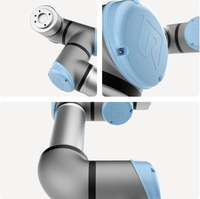 Machine de pose et de placement UR16e, automatisation industrielle, soudeuse plastique, robot de pose et de placement