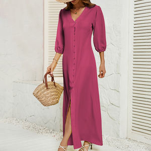 Personnalisé été seconde main femme, robe balles dames robe en soie balles vêtements coréen utilisé dentelle sexy femmes élégantes robes/ - Product Image 2