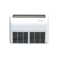 Ventilateur de plafond à cassette rond, chauffage et refroidissement, climatisation mini-split canalisée, unité unidirectionnelle, moteur CC