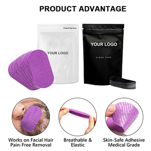 Prodotto Più Venduto 2026, Cerotti Nasali <span class=keywords><strong>Anti</strong></span>-Russamento in Seta con Confezione Personalizzabile, Migliora il Sonno, Allevia il Russare, Nastro Adesivo per la Bocca Durante il Sonno - Product Image 3