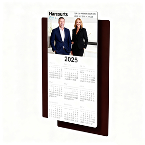 2026 New Magnetic Calendar Flyer Custom Logo Printed Advertising Souvenir Gift Paper <b>Fridge</b> Magnet - Product Image 3