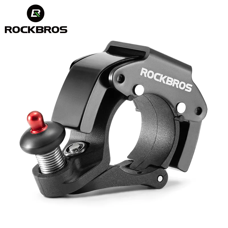 Звонок велосипедный ROCKBROS, мини-звонок из алюминиевого сплава, металлический руль, невидимый