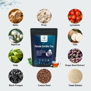 Thé aux herbes pour la fertilité des femmes Laicuherb, mélange biologique végétalien naturel, santé de l'utérus, régulation des hormones, emballage en sachet - Product Image 4