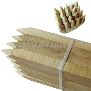 150cm <strong>Wooden</strong> <strong>Garden</strong> Plant Support <strong>Stakes</strong> Ground <strong>Stakes</strong> Hardwood <strong>Stakes</strong> <strong>for</strong> Plant &amp; Trees Flowers - Product Image 2
