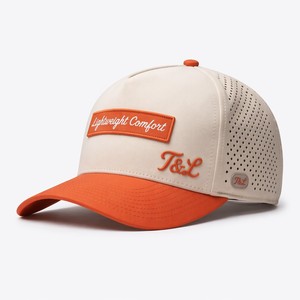 Gorra de 5 Paneles con Parche de Vinilo Tejido con Logotipo Personalizado al por Mayor, Gorra Impermeable de Alto Rendimiento, Fabricante de Gorras - Product Image 1